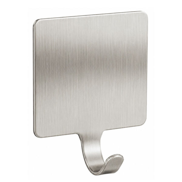 Quadratic Basic Wall Hook – Matt Silver