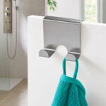 Double Over-the-Door Hook – Matt Silver - Image 2