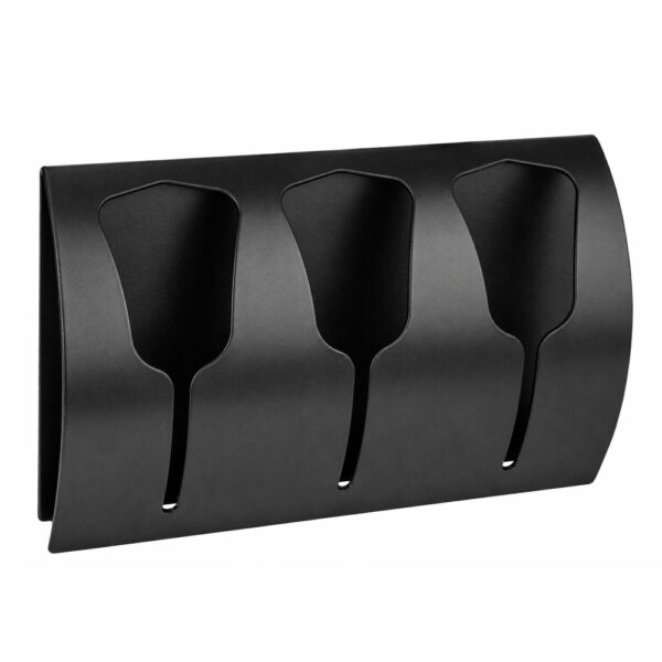 Triple Tulip Over-the-Door Hook – Black