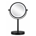 Cosmetic Mirror,Bright Mirror Black