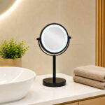 Cosmetic Mirror,Bright Mirror Black - Image 4