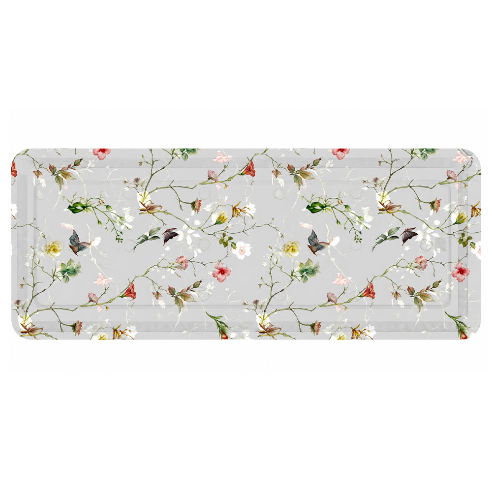 KLW-648-1 Floral Garden Bath Mat – Multicolor - Image 1