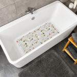 Floral Garden Bath Mat – Multicolor - Image 2