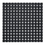 Gatty Non-Slip Shower Mat – Black
