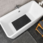 Gatty Non-Slip Bath Mat – Black - Image 2