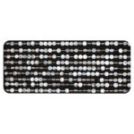 Perla Pebble Bath Mat – Black