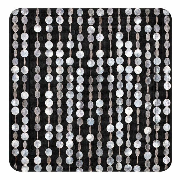 Perla Pebble Shower Mat – Black