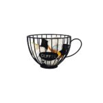 Coffee Cup Design Metal Capsule Storage Basket