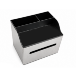 Compact Cutlery Organizer with Tissue Holder