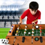 Kids Table Football Game - Wooden Finish - Image 6