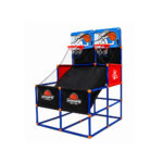 Kids Dual Hoop Basketball Game Set