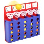 Kids Tabletop Basketball Game With Ball Transmitter