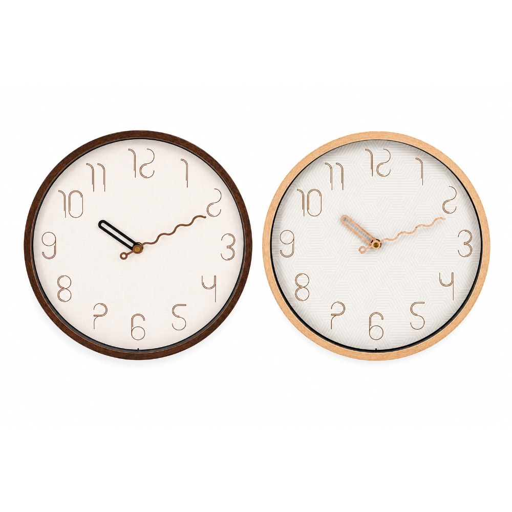 OSM-2437-B-L Elegant Wall Clock Assorted Colors - Image 1
