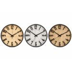 Vintage Wall Clock 30cm Assorted Prints