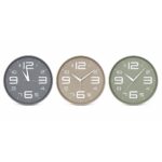 Modern Round Wall Clock – Assorted Shades