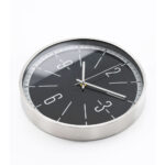 Wall Clock Plastic With Black Base Assorted Finish - Image 2