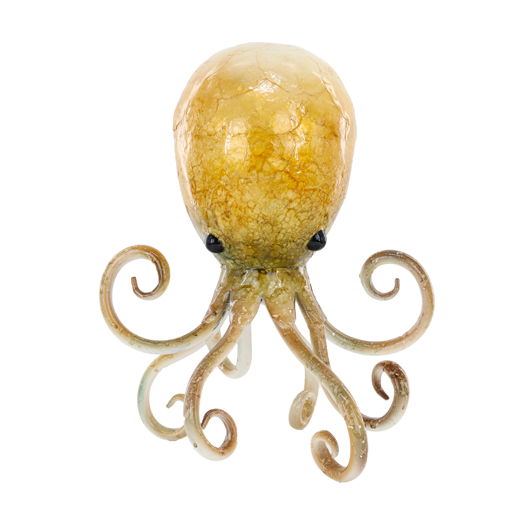OSM-2467-1 Metal Ornament Octopus - Image 1