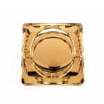 CRYSTAL TRAY SQUARE GOLD (150 X 150) - Image 2
