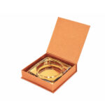 CRYSTAL TRAY SQUARE GOLD (150 X 150) - Image 3