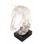 CRYSTAL HORSE BUST SCULPTURE - Image 2