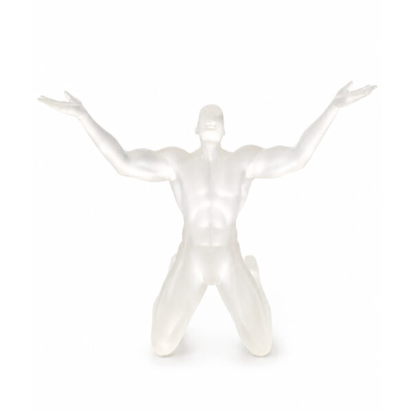 LALIQUE FROSTED GLASS SCULPTURE