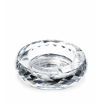 CRSYTAL ASHTRAY ROUND GREY 150