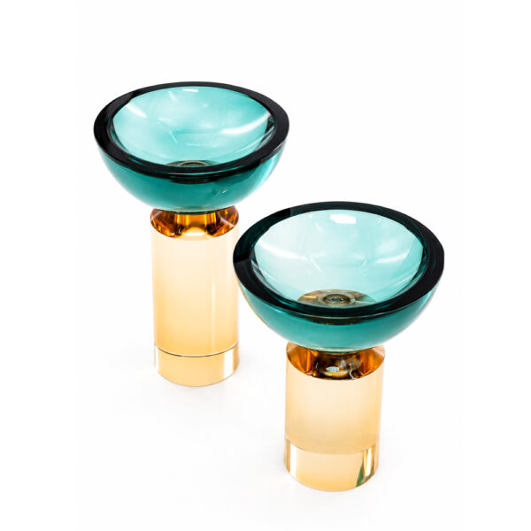 Crystal Decoration Vase 2pcs