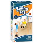 Kids 2-in-1 Swing & Basketball Play Set - Image 3