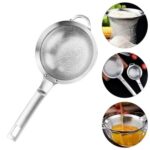 Stainless Steel Fine Mesh Tea Strainer with Handle (8.8 Inch) - Image 2