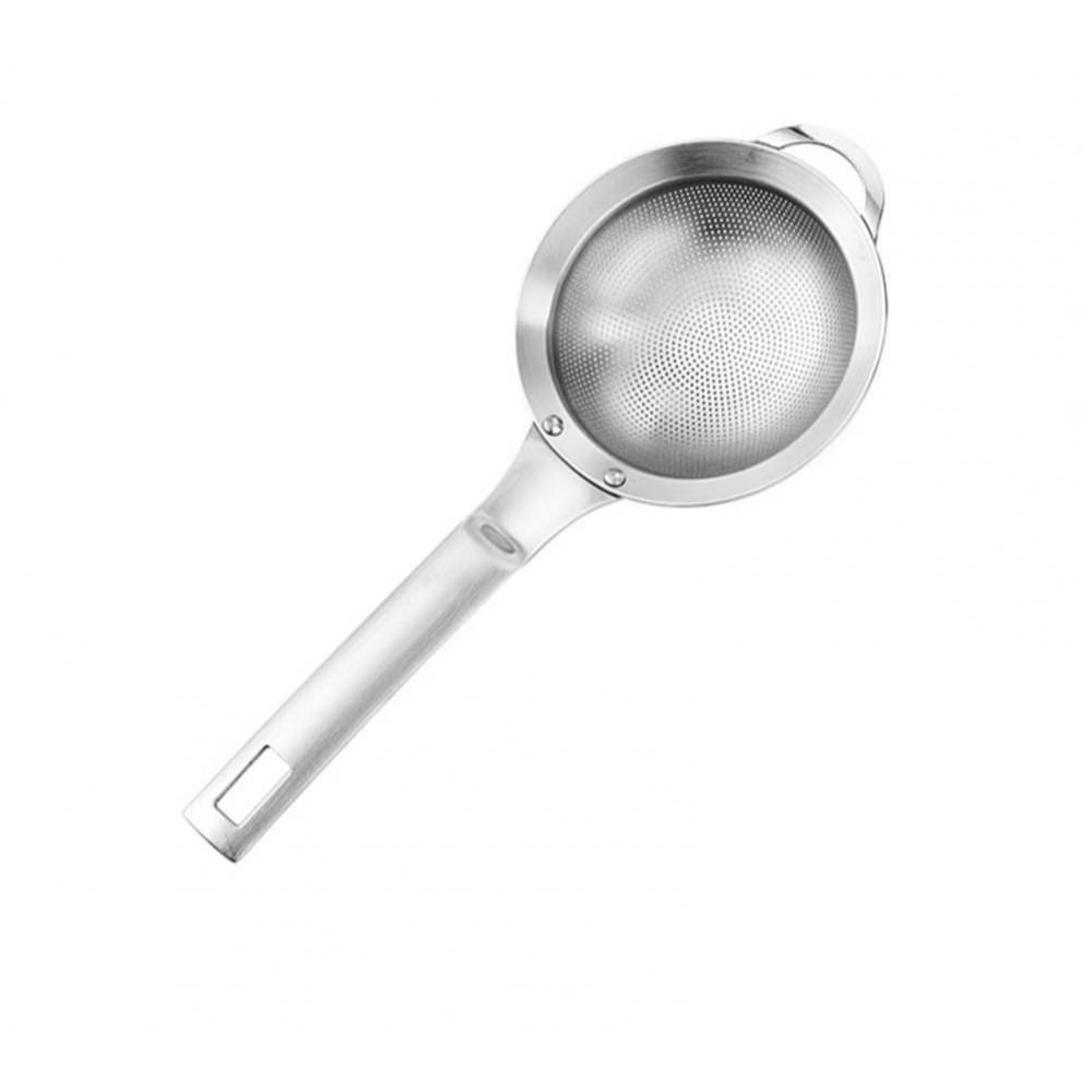 AT-1383-New-1 Stainless Steel Fine Mesh Tea Strainer with Handle (8.8 Inch) - Image 1