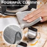 Double-Sided Stainless Steel Wire Dishwashing Cloth - Image 5