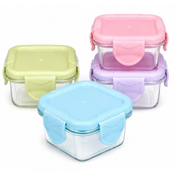 Mini Food Storage Containers with Locking Lids
