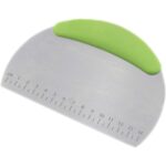 Stainless Steel Dough Scraper & Cutter with Measuring Scale