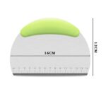 Stainless Steel Dough Scraper & Cutter with Measuring Scale - Image 4