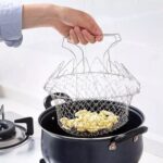 Stainless Steel Chef Cooking Basket – Multi-Purpose Strainer - Image 3