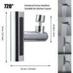 360° Multifunctional Waterfall Faucet Sprayer with 4 Spray Modes - Image 6