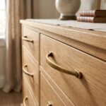 Florence Elegant Curved Antique Fix Handle – 160mm - Image 3