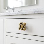 Florence Scrollwork Antique Furniture Knob – 32mm - Image 3
