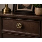 Florence Victorian Rosette Antique Furniture Knob – 25mm - Image 3