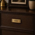 Florence Tribal Flame Antique Antique Furniture Knob – 32mm - Image 3