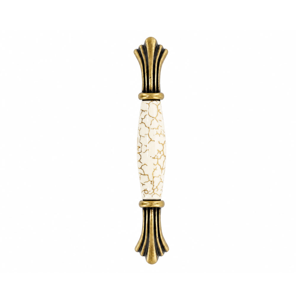ITS-120-1 Vintage Porcelain Handle Bronze 96mm - Image 1