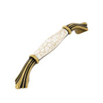 Vintage Porcelain Handle Bronze 96mm - Image 2