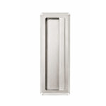 Rectangular Sliding Handle Satin Nickel 96mm