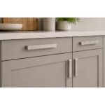 Modern Furniture Handle Satin Nickel 160mm - Image 3