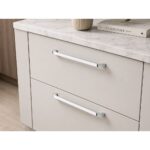 Modern Bar Furniture Handle Polished Chrome 160mm - Image 3