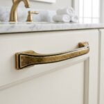 Florence Streamlined Antique Fix Handle – 96mm - Image 4