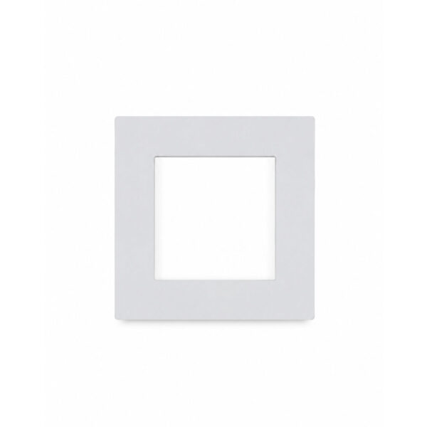 Modern Square Fix Handle Matt Aluminium 64mm