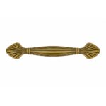 Florence Shell-Base Reeded Antique Fix Handle - 128mm