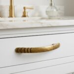 Florence Art Deco Tiered Antique Fix Handle - 96mm - Image 3