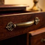 Florence Acanthus Leaf Antique Fix Handle – 128mm - Image 3